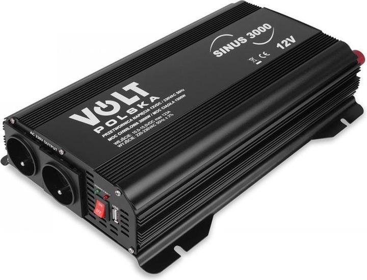 Actual product image Volt Polska Przetwornica napiecia SINUS PLUS 3000 12/230V+pilot