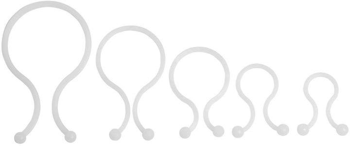 Actual product image Steffen Cable Tie D-Line Tidy White (Plastic cable ties, 15 mm, 20 pcs.)