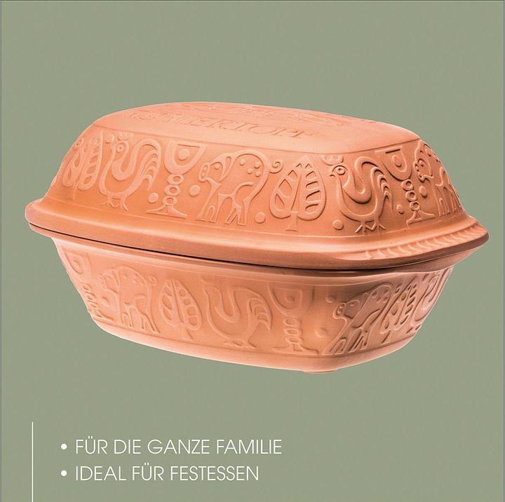 Image du produit Römertopf Cocotte Klassik 6 pers. (Cocotte + faitout)
