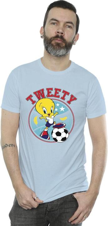 Image du produit Looney Tunes - T-shirt TWEETY FOOTBALL CIRCLE - Homme (M)