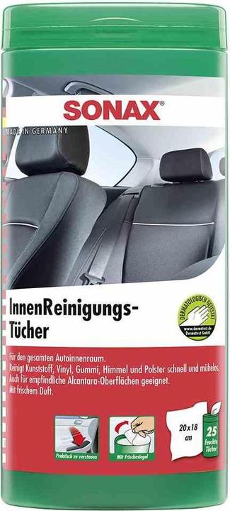 Actual product image Sonax InteriorCleaningWipesBox