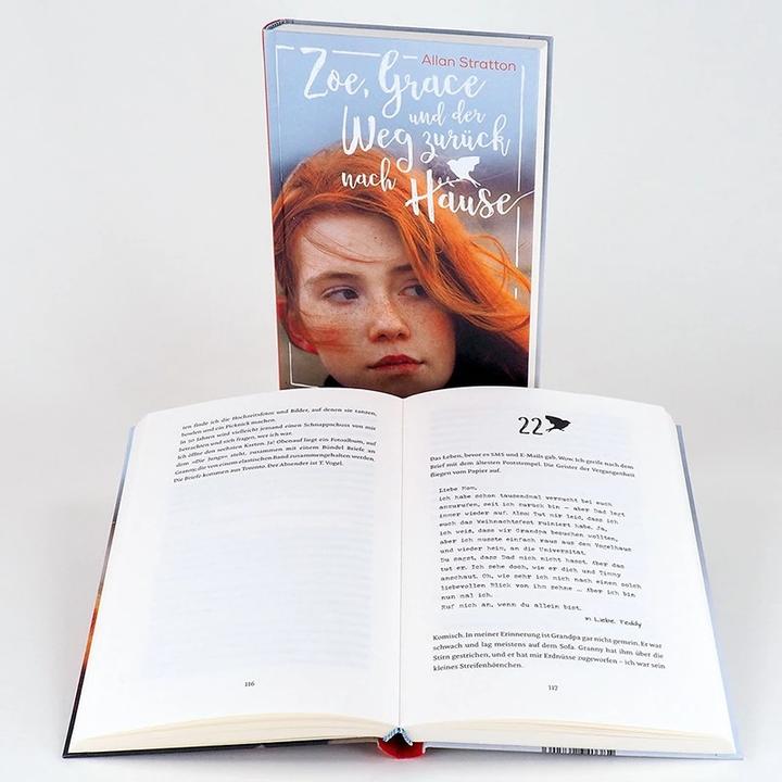 Produktbild Zoe, Grace und der Weg zurück nach Hause (Deutsch, Allan Stratton, 2020)
