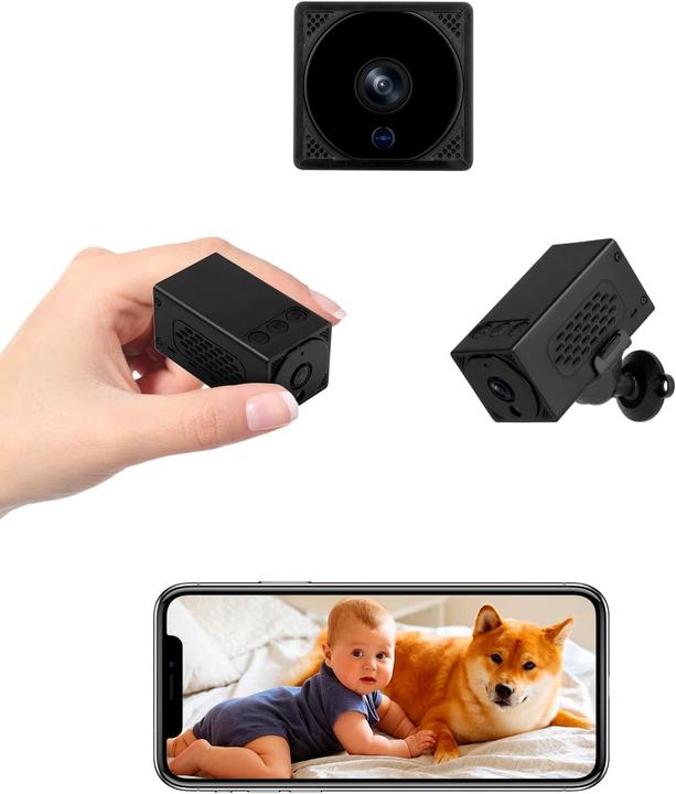Wiwacam 4K Cube Kleine Kamera WiFi 1Pro