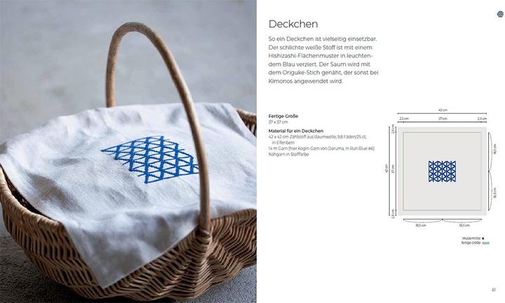 Image du produit Japanische Muster sticken (Allemand, Keiko Sakamoto, Cornelia Panzacchi, 2023)
