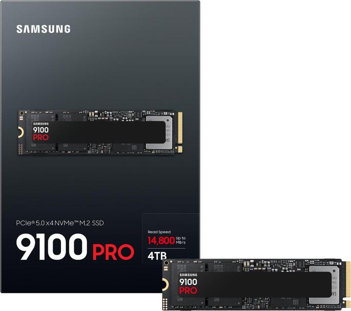 Actual product image Samsung 9100 PRO (4000 GB, M.2 2280)