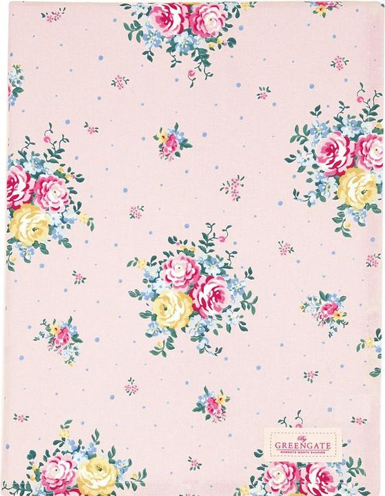 Greengate Laura Tischdecke pale pink 100 x 100 cm (100 x 100 cm)