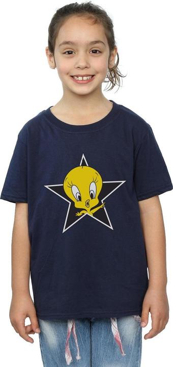 Produktbild Looney Tunes Tweety Pie Star TShirt Mädchen (140, 146)