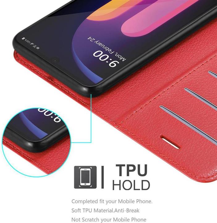 Produktbild Cadorabo Book mit Standfunktion Cover (LG V60 ThinQ 5G)