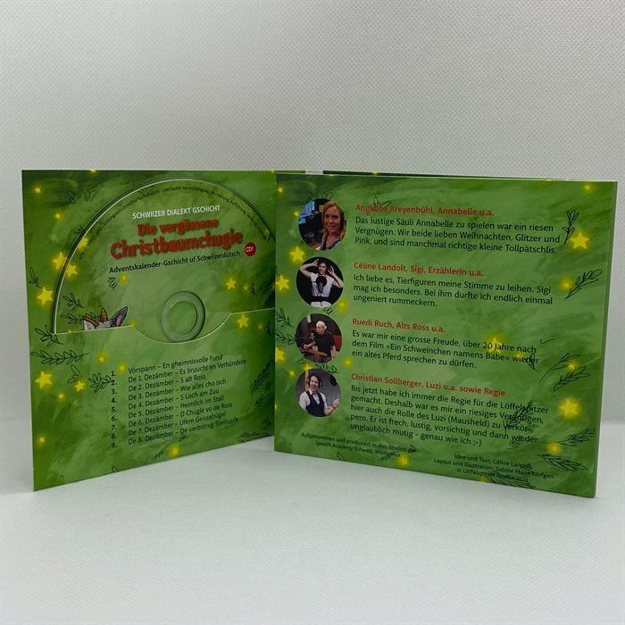 Produktbild Die vergässene Christbaumchugle, Adventskalendergeschichte in 25 Teilen, 3 CD s