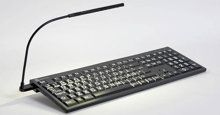 Produktbild Logickeyboard XL Print PC Slim Line NERO (DE, Kabelgebunden)