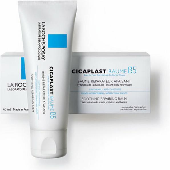 Produktbild La Roche Posay Cicaplast Baume B5+: Reparierende Creme für geschädigte und irritierte Haut (Körpercreme, 40 ml)