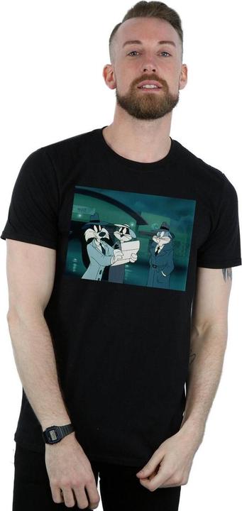 Image du produit Looney Tunes - T-shirt BUGS BUNNY SYLVESTER LETTER - Homme (4XL)