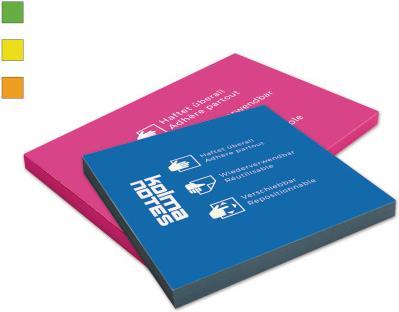 Produktbild Kolma Haftnotizen Notes A6 statisch haftend assortiert (105 x 148 mm)