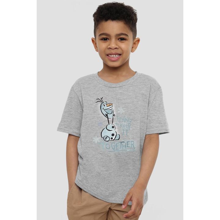 Actual product image Disney Frozen Childrens/Kids Trying To Keep It Together Olaf T-Shirt (152, 158)