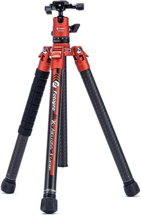 Actual product image Fotopro X Aircross 3 Carbon Tripod Oranje (Plastic)