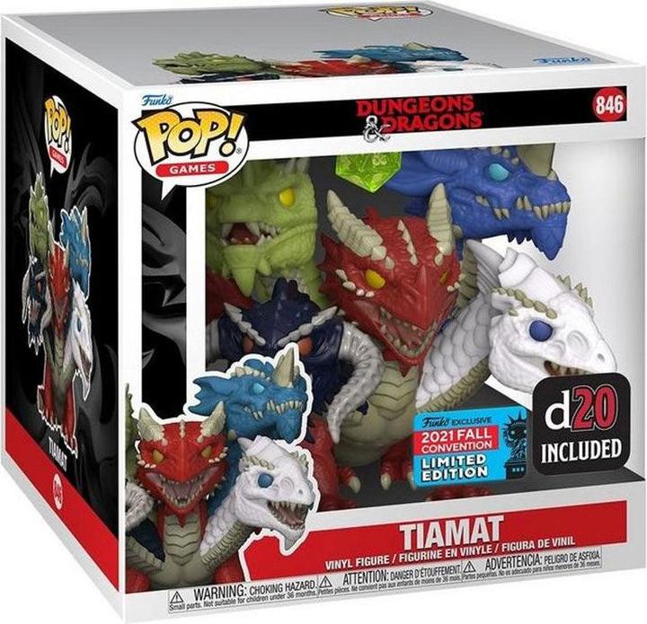 Actual product image Funko Pop! Dungeons & Dragons Tiamat (846) EXM