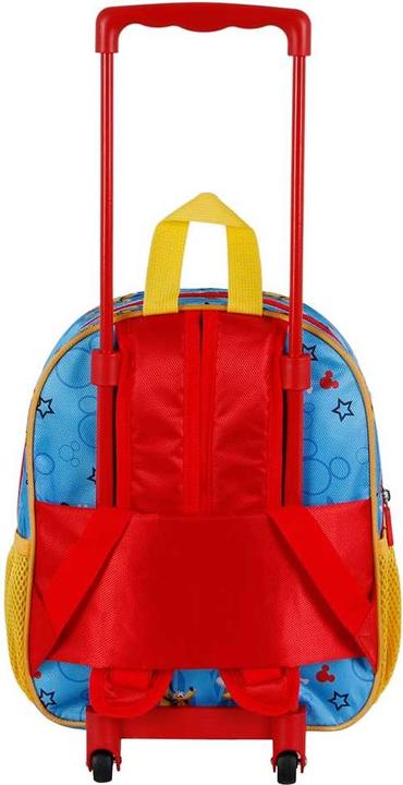 Produktbild Karactermania Mickey Mouse Pal-Small 3D Backpack with Wheels, Blue, 26 x 34 cm, Capacity 12.5 L (12.50 l)