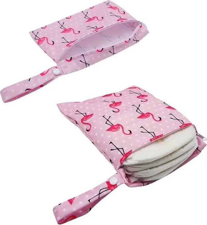 Immagine prodotto ASMI Set di 2 borse per pannolini wetbag 24x19cm + 22x14cm