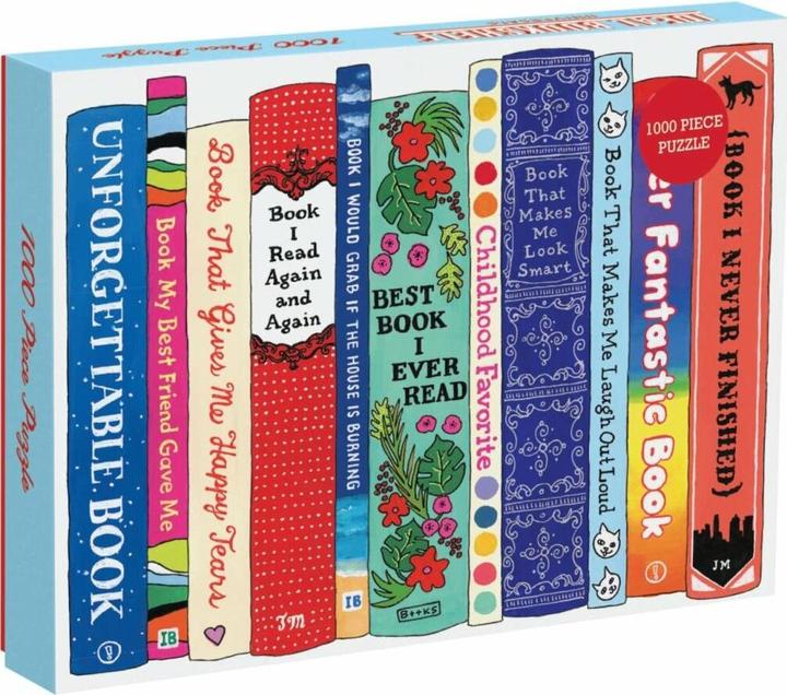 Immagine prodotto Abrams & Chronicle Libreria ideale: Puzzle universale da 1000 pezzi (Monte Jane, Inglese)