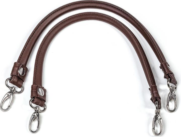Actual product image Prym Laura" bag handles, 2 pieces, brown