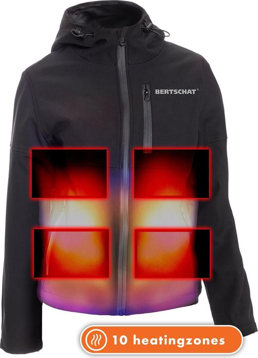 Bertschat Beheizte Softshelljacke Dual Heating (S)