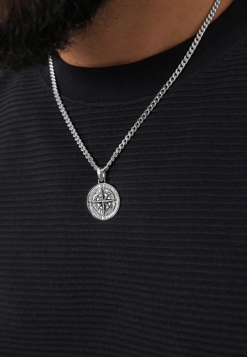 Produktbild Kuzzoi Kompass (925er Sterling Silber, 50 - 60 cm)