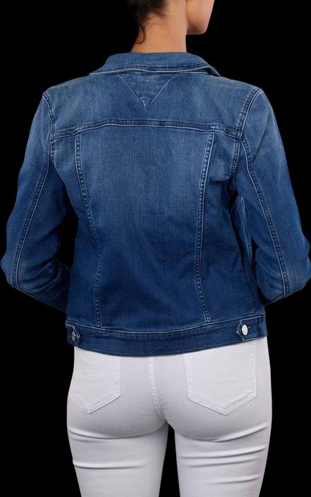 Image du produit Tommy Hilfiger Vivianne Slim Trucker Jacket niceville blue (XS)