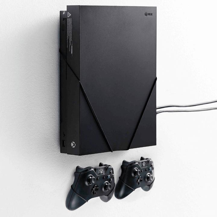 Image du produit Floating Grip Xbox One X Wall Mount (Noir) (Xbox One X)