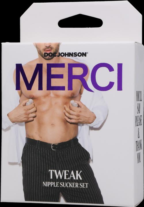 Doc Johnson Tweak - Kit suceur de tétons - Clear