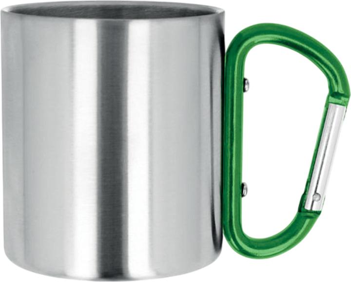Actual product image MidOcean Trumbo Metal Carabiner Clip Mug (220 ml)