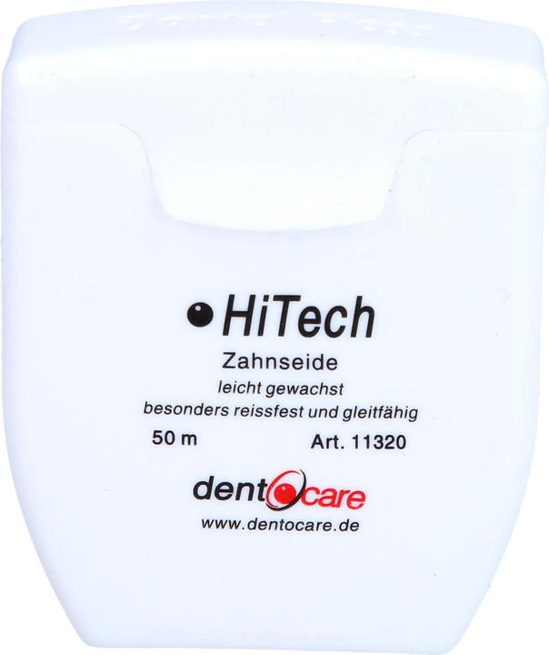 Actual product image Dent-O-Care dentocare Hi Tech dental floss lightly waxed 50 m, 1 pc. Dental floss (50 m)