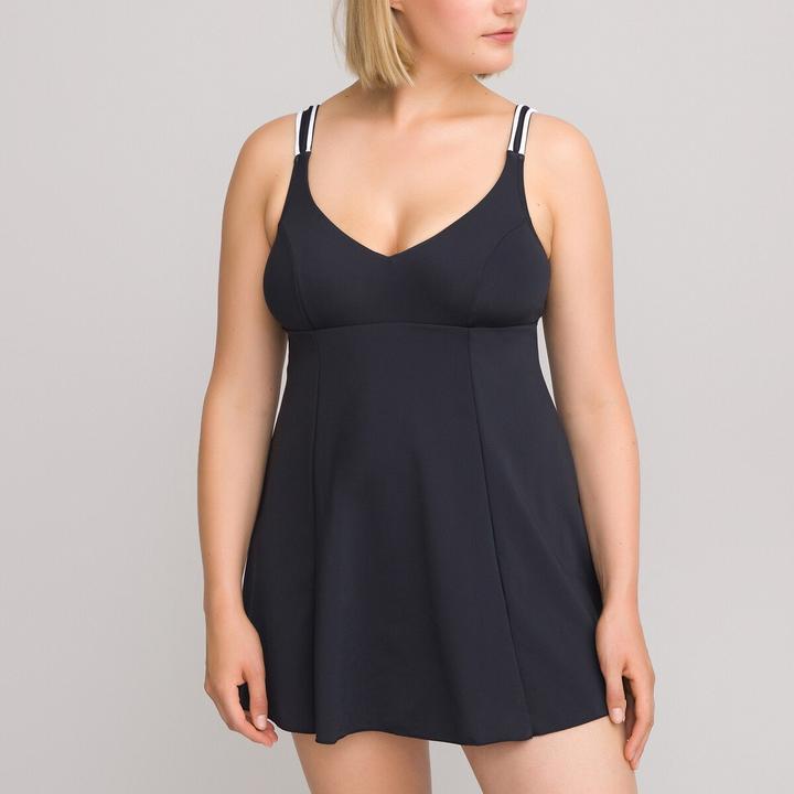 La Redoute Collections Badeanzug mit integriertem Röckchen