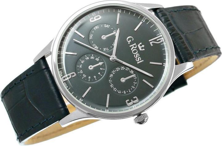 Produktbild Gino Rossi watch 10737A-6F1 (zg258e) blue (42 mm)