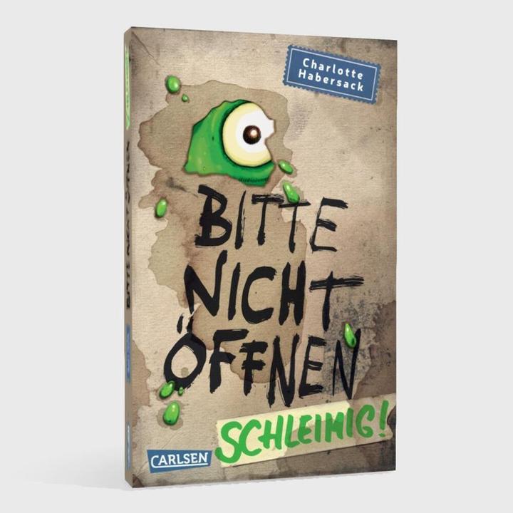 Produktbild Bitte nicht öffnen 2: Schleimig! (Deutsch, Fréderic Bertrand, Charlotte Habersack, 2024)