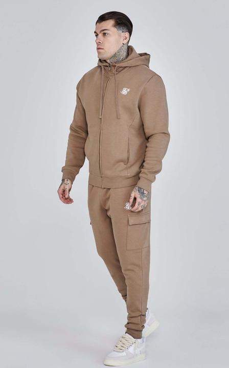 Actual product image Siksilk Sweat Jackets Essentials Full Zip Hoodie (XXL)