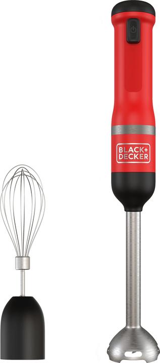 Produktbild Black & Decker Stabmixer Kitchen Wand Rot, 2-teilig