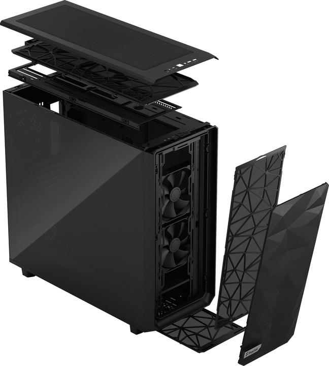 Image du produit Fractal Meshify 2 XL Dark (ATX, mATX, Mini-ITX, E-ATX, EE-ATX, SSI CEB, SSI EEB)