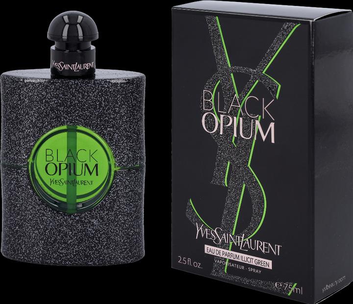 Actual product image Yves Saint Laurent Black Opium Illicit Green Eau de Parfum (Eau de parfum, 75 ml)