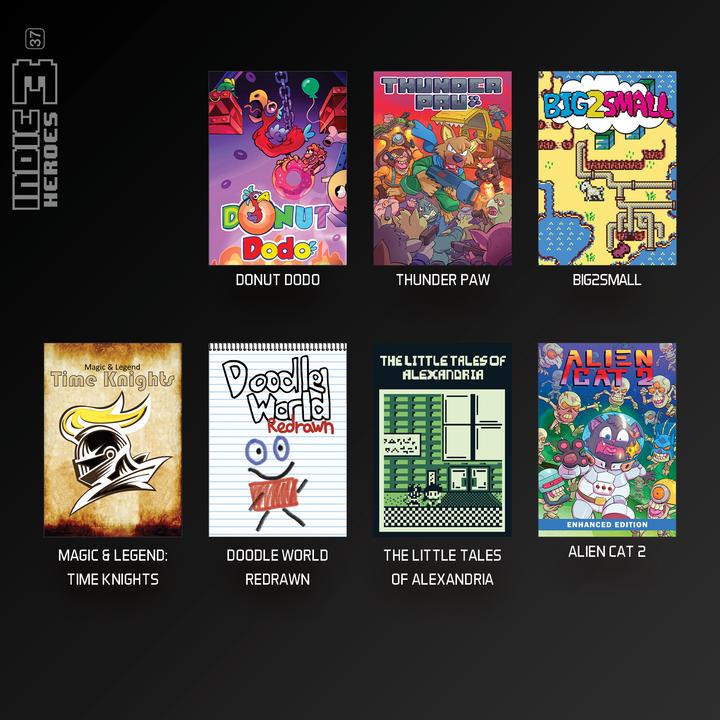 Actual product image Blaze Evercade Indie Heroes Collection 3 (Evercade)
