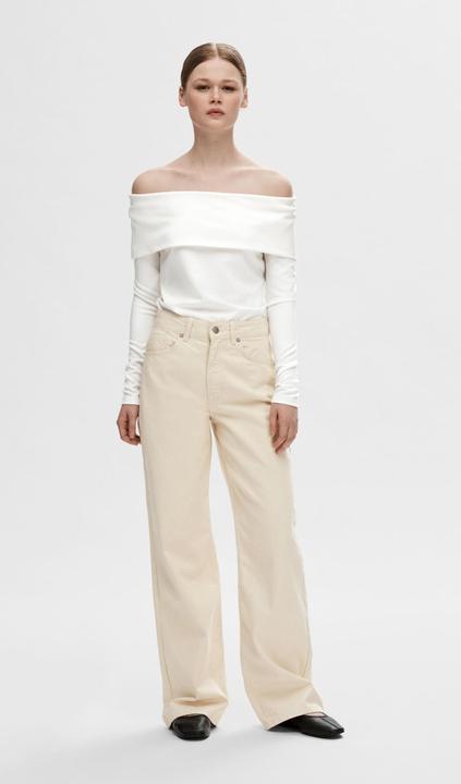 Produktbild Selected Femme Langärmeliges Off Shoulder Top (XS)