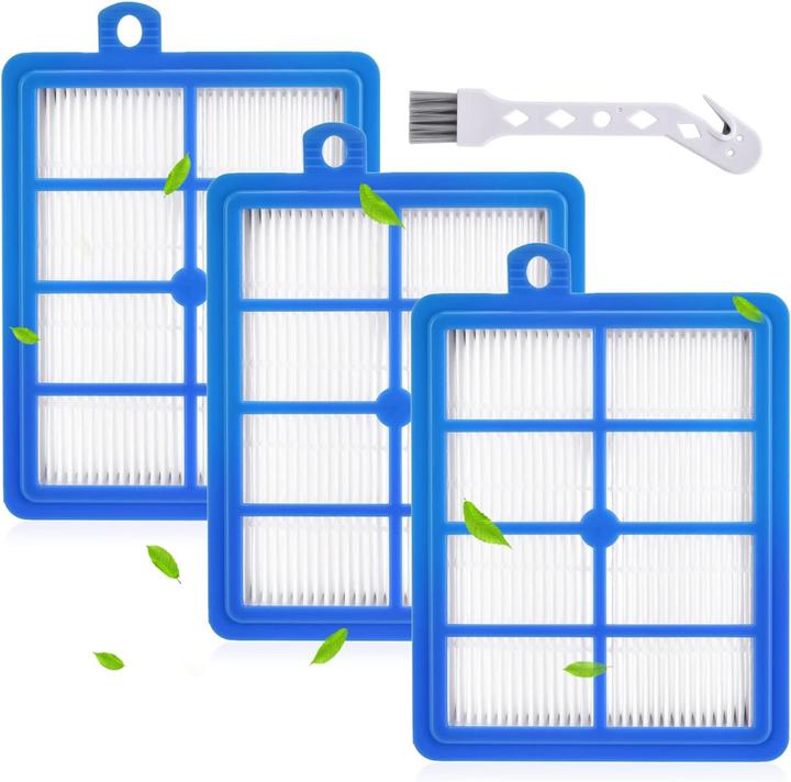 Image du produit Plutoos Filtre LX7 pour AEG LX8 LX9 VX6 VX7 VX8 VX9 AFS1W AEF12 Turbo Cyclonic Aspirateur, Filtre HEPA 13