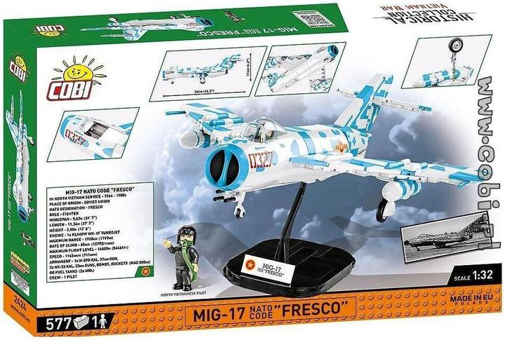 Immagine prodotto Cobi Kit aereo da combattimento MIG-17 Codice Nato F