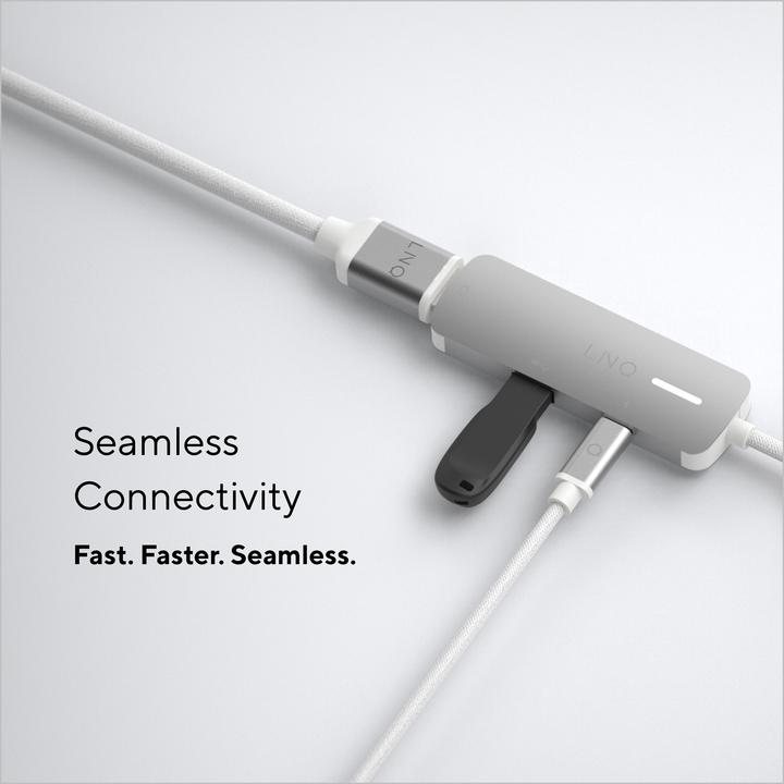 Immagine prodotto LINQ Connects Hub multiporta USB-C 3in1 (USB-C, 3 Porti)