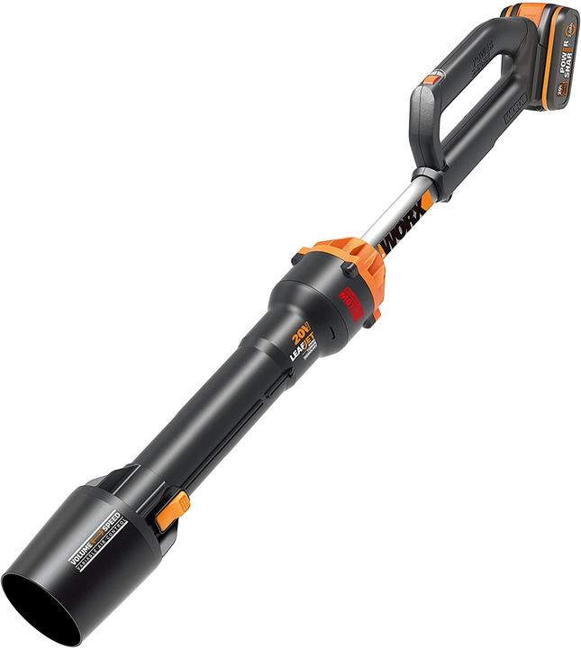Worx WG543E (Fonctionnement sur batterie, Souffleur de feuilles)