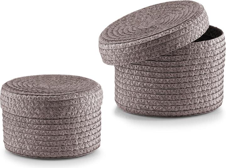 Produktbild Zeller Present Korb-Set (2 x, Ø 16 x 10 cm, Ø 17 x 12 cm)