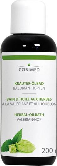Productafbeelding cosiMed Kruidenoliebad Valeriaan Hop 200ml (200 ml)