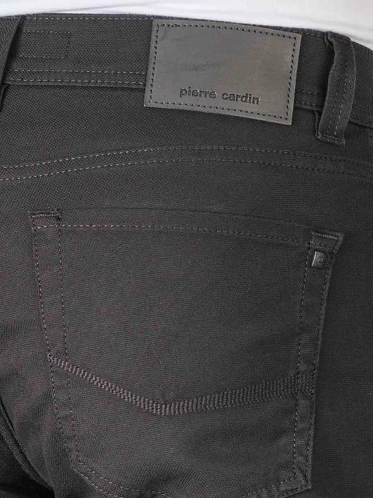 Actual product image Pierre Cardin Lyon Tapered Pant Structured Fabric Black (W35/L32)
