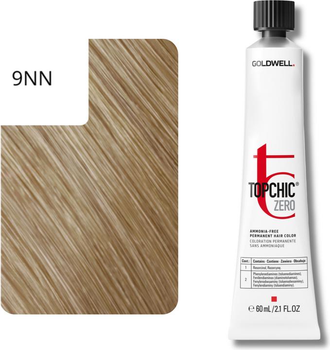 Actual product image Goldwell Topchic Zero - 9NN Light Blonde Extra (9NN - light-light blonde extra)