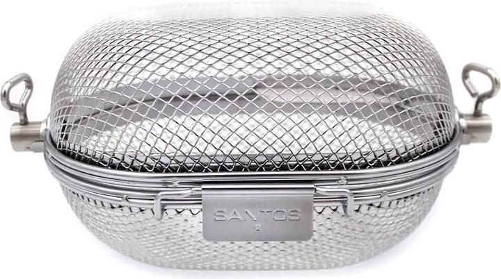 Produktbild Santos XS Drehspiess Korb Grillkorb für schmale GrillsEdelstahl