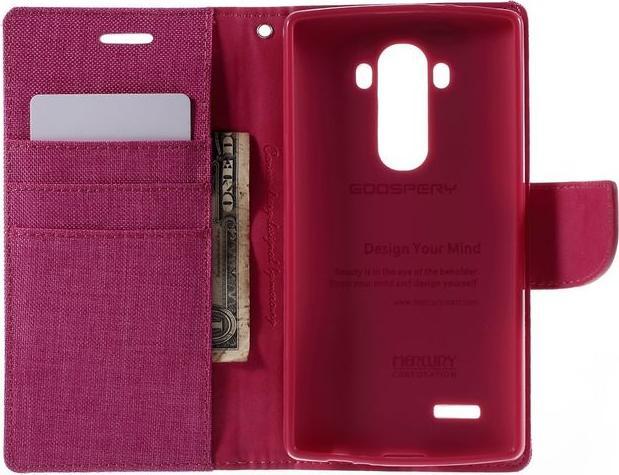 Actual product image Goospery Canvas Diary Series (LG G4)